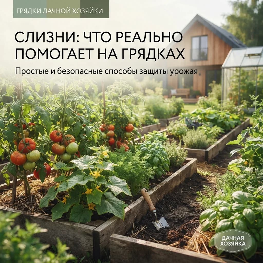 Слизни: что реально помогает на грядках